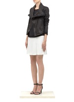 Vince&nbsp;Wide-collar contrast panel jacket