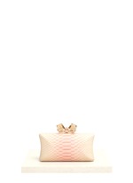 Overture Judith Leiber&nbsp;Python crystal-detailed clutch