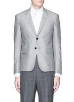 Main View -Click To Enlarge Wool-Mohair blend blazer