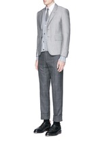 Figure View -Click To Enlarge Wool-Mohair blend blazer