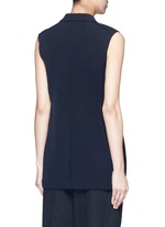 Back View -Click To Enlarge Technical stretch suiting vest