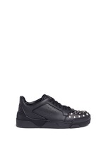 Main View -Click To Enlarge 'Tyson' stud leather sneakers