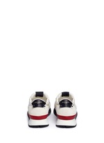 Back View -Click To Enlarge 'Runner Active' mixed media sneakers