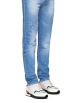 Figure View -Click To Enlarge 'Runner Active' mixed media sneakers