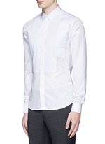 Front View -Click To Enlarge Multi bib tuxedo shirt