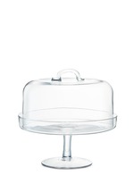 Main View -Click To Enlarge Serve cake stand and dome set
