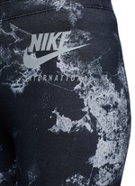 Detail View -Click To Enlarge 'Nike International' aerial print leggings