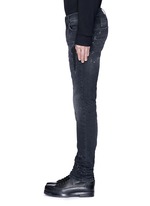Detail View -Click To Enlarge Regular fit vintage wash jeans