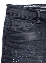Click To Enlarge Regular fit vintage wash jeans