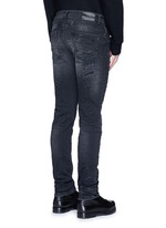 Back View -Click To Enlarge Regular fit vintage wash jeans