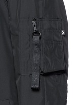Detail View -Click To Enlarge 'Rahue' reversible long jacket
