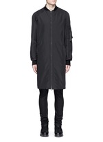 Main View -Click To Enlarge 'Rahue' reversible long jacket