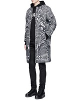 Figure View -Click To Enlarge 'Rahue' reversible long jacket