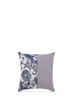 Main View -Click To Enlarge Dawson Logan paisley jacquard stripe patchwork cushion