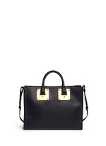 Back View -Click To Enlarge 'E/W Albion' soft leather satchel