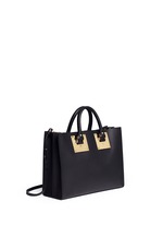 Front View -Click To Enlarge 'E/W Albion' soft leather satchel