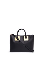 Main View -Click To Enlarge 'E/W Albion' soft leather satchel