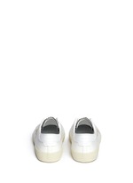 Back View -Click To Enlarge 'Yeah Baby' embroidery canvas sneakers