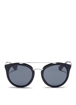 Main View -Click To Enlarge Tortoiseshell effect acetate cat eye sunglasses