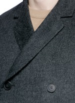 Detail View -Click To Enlarge 'Carl' wool-cashmere coat