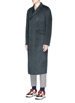 Figure View -Click To Enlarge 'Carl' wool-cashmere coat