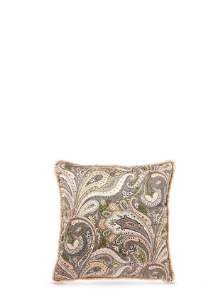 Main View - Click To Enlarge Main View - Click To Enlarge - Etro - Hamilton Altona floral paisley print cushion