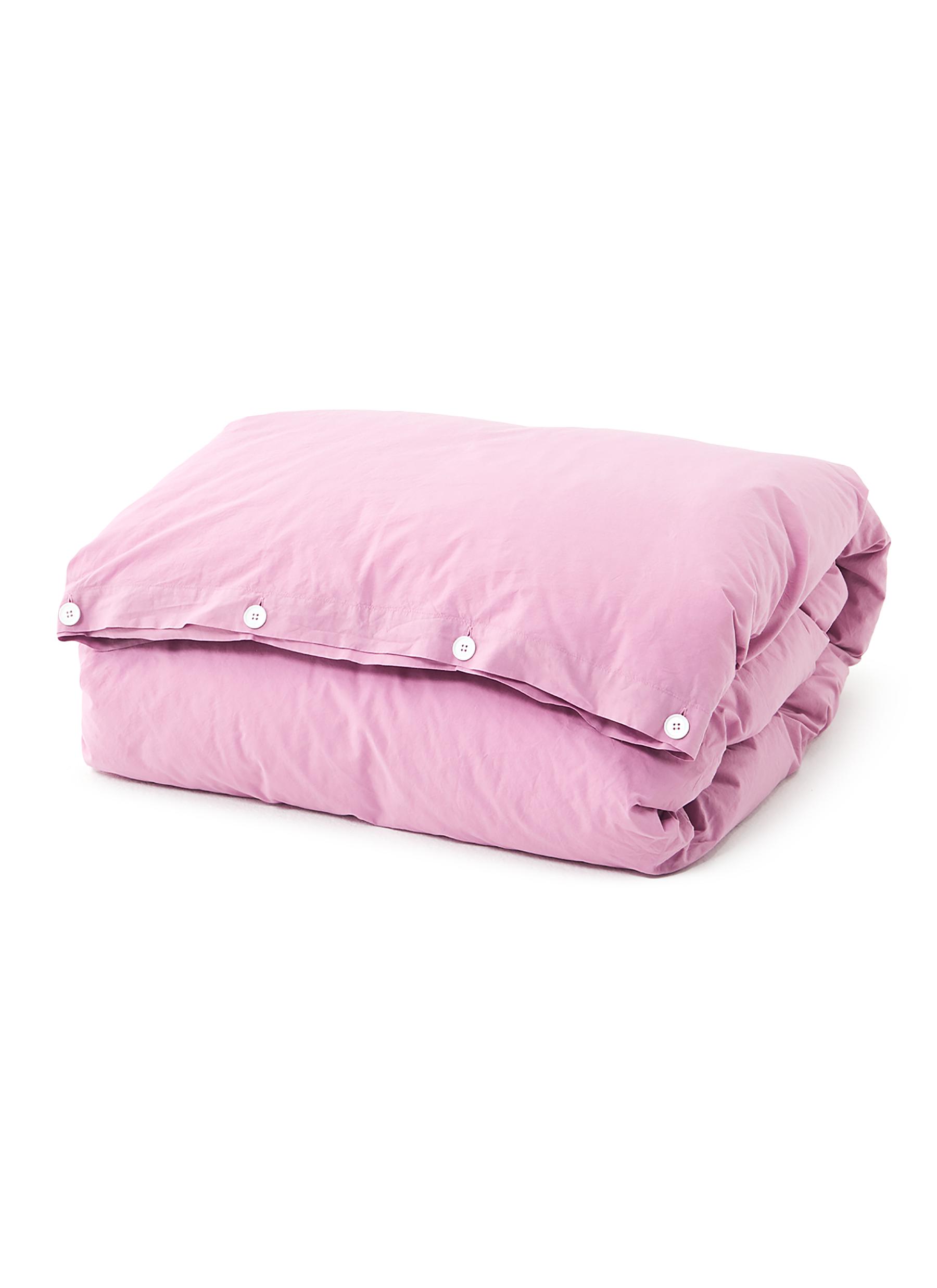 PERCALE ORGANIC COTTON PILLOW SHAM MALLOW PINK