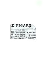 Main View -Click To Enlarge Giornale le Figaro large sheet ashtray