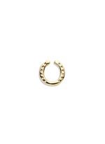 Main View -Click To Enlarge 18k yellow gold horseshoe charm - Protection