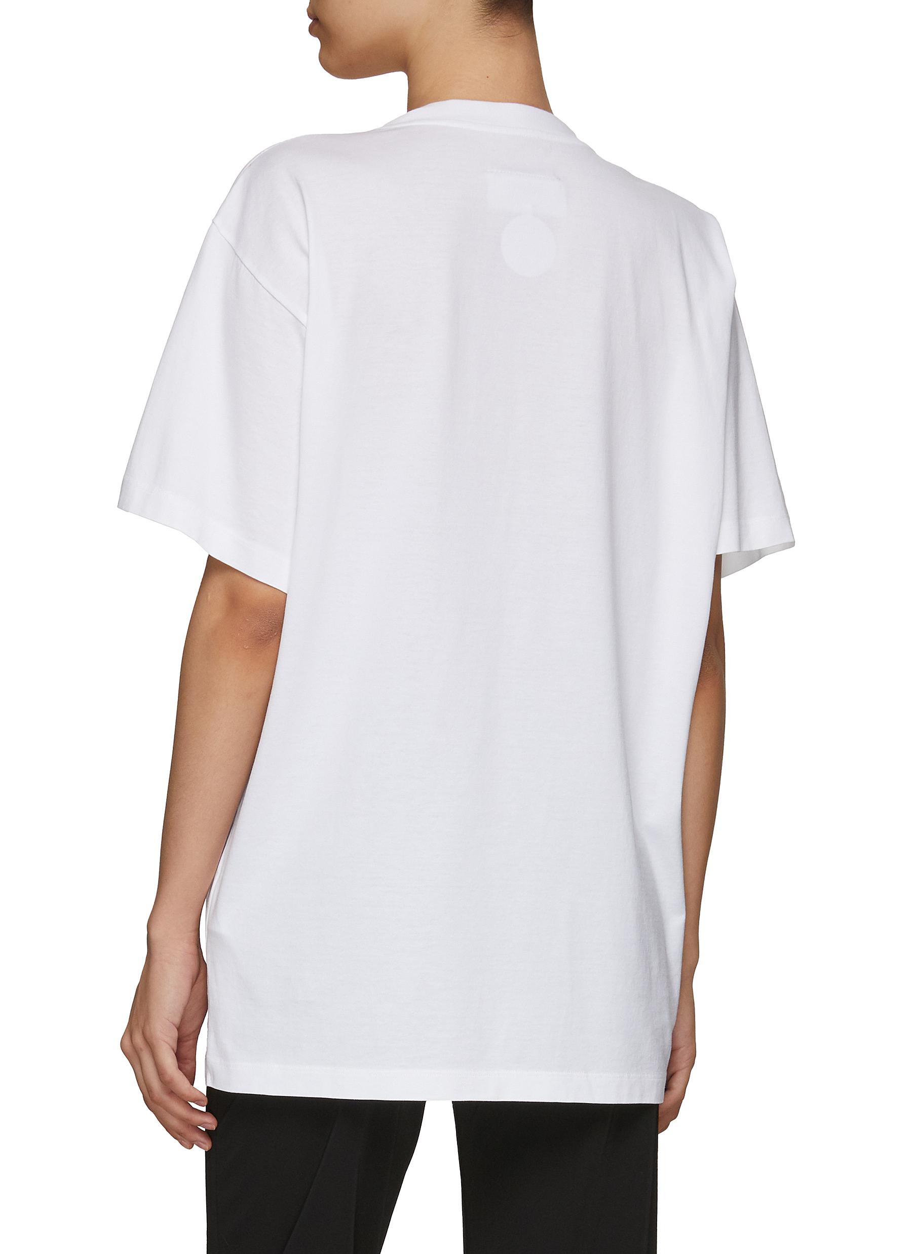 CHESS BOARD PRINT CREWNECK T SHIRT chess-board-print-crewneck-t-shirt