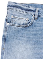 Click To Enlarge Frayed cotton jeans