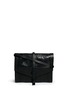 Main View - Click To Enlarge Main View - Click To Enlarge - Isabel Marant - 'Helmut' snakeskin leather combo accordion clutch