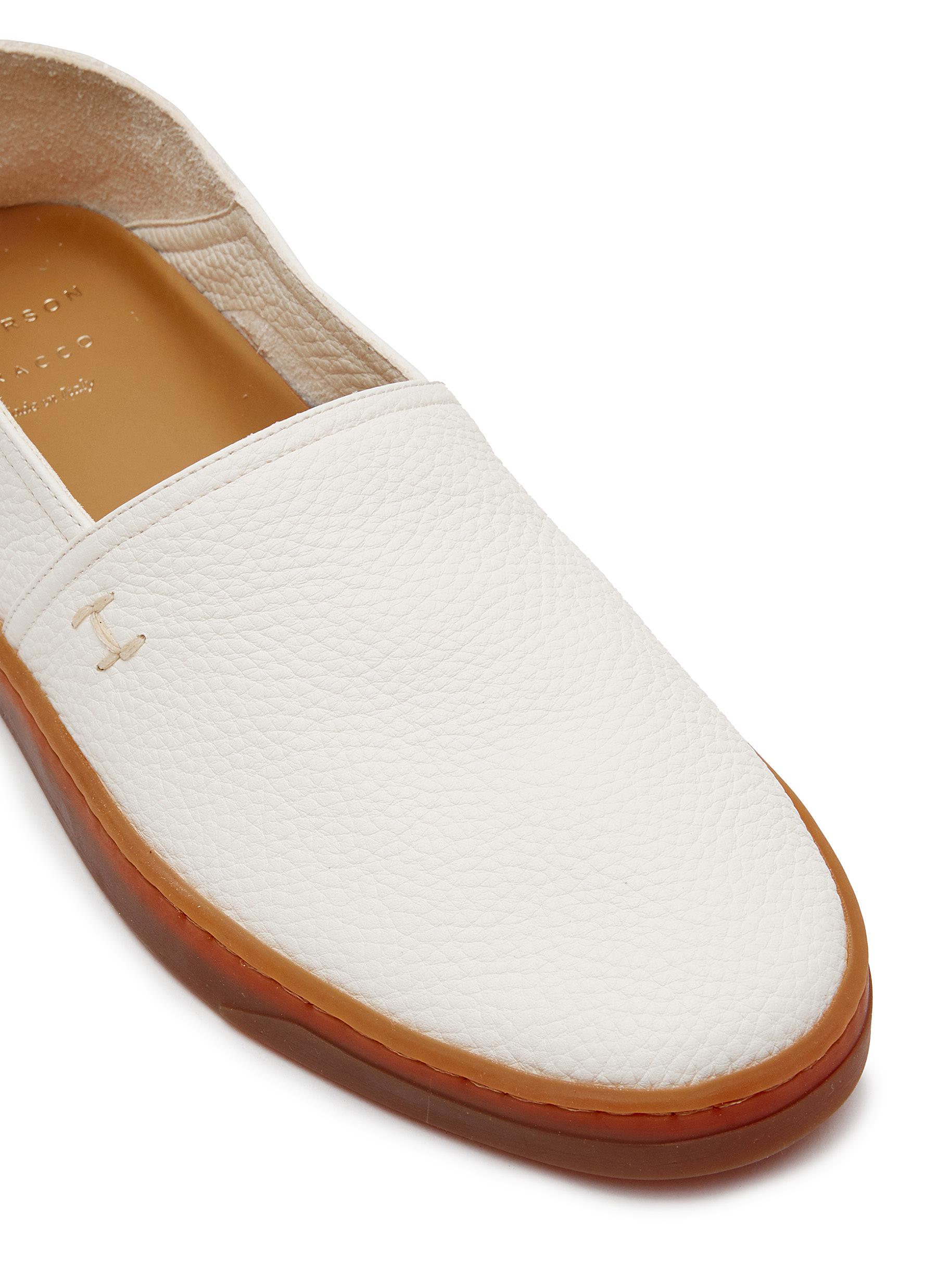 KOS' STEP DOWN GUM SOLE SLIP-ONS