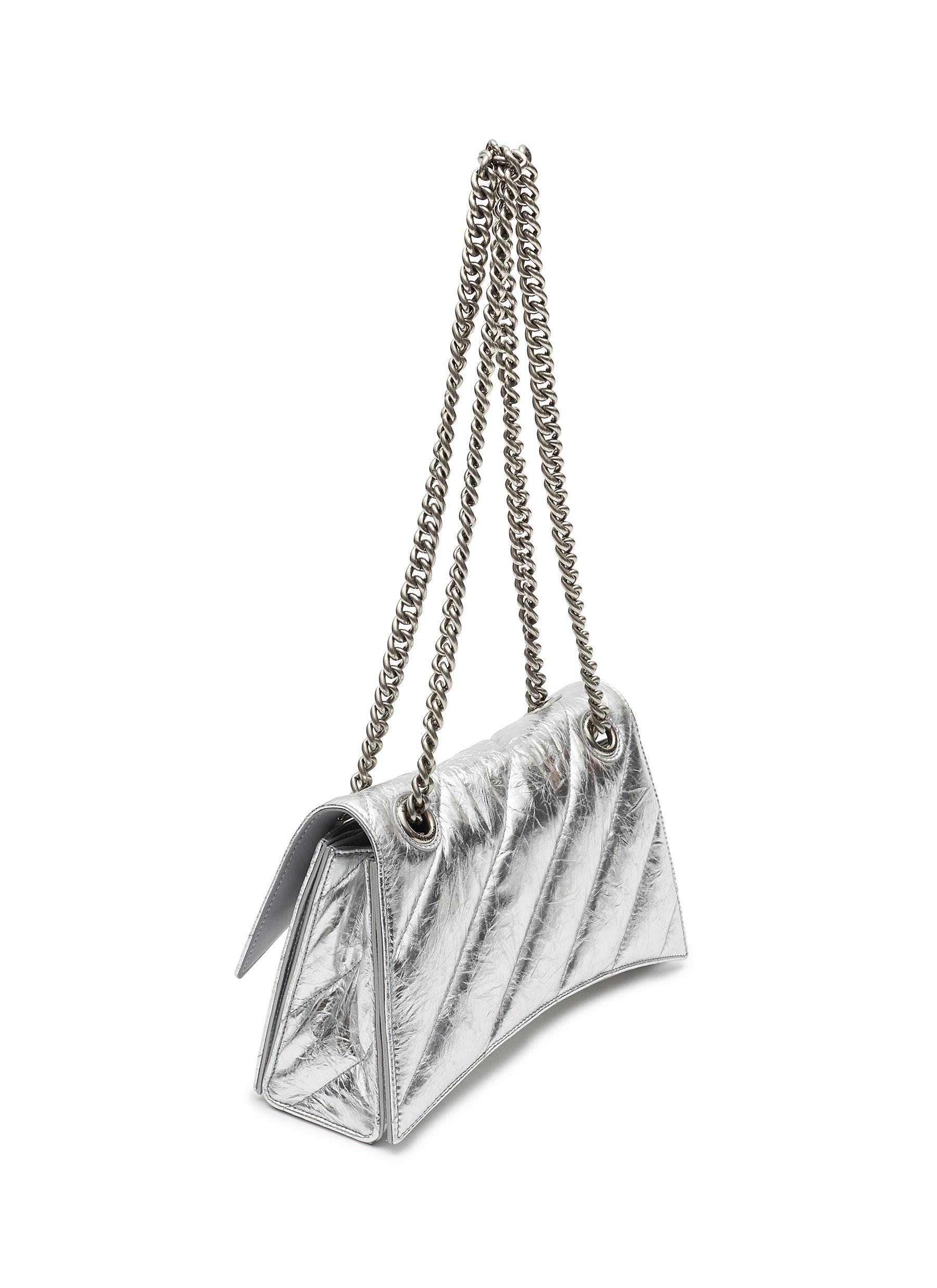 ‘CRUSH’ QUILTED CHAIN BAG