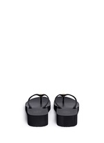 Back View -Click To Enlarge 'Thin' wedge flip flops