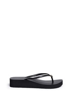 Main View -Click To Enlarge 'Thin' wedge flip flops