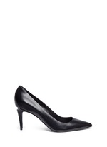 Main View -Click To Enlarge 'Trista' cutout heel leather pumps