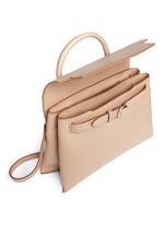 Detail View -Click To Enlarge 'Attica' top handle crossbody leather bag