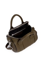 Detail View -Click To Enlarge 'Mini Rockie' pebbled leather duffle bag