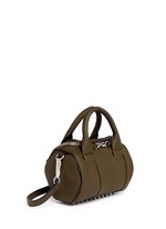 Front View -Click To Enlarge 'Mini Rockie' pebbled leather duffle bag