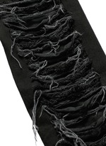 Click To Enlarge Regular fit ladder ripped jeans