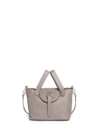 Main View - Click To Enlarge Main View - Click To Enlarge - Meli Melo - 'Thela' mini pebbled leather trapeze tote