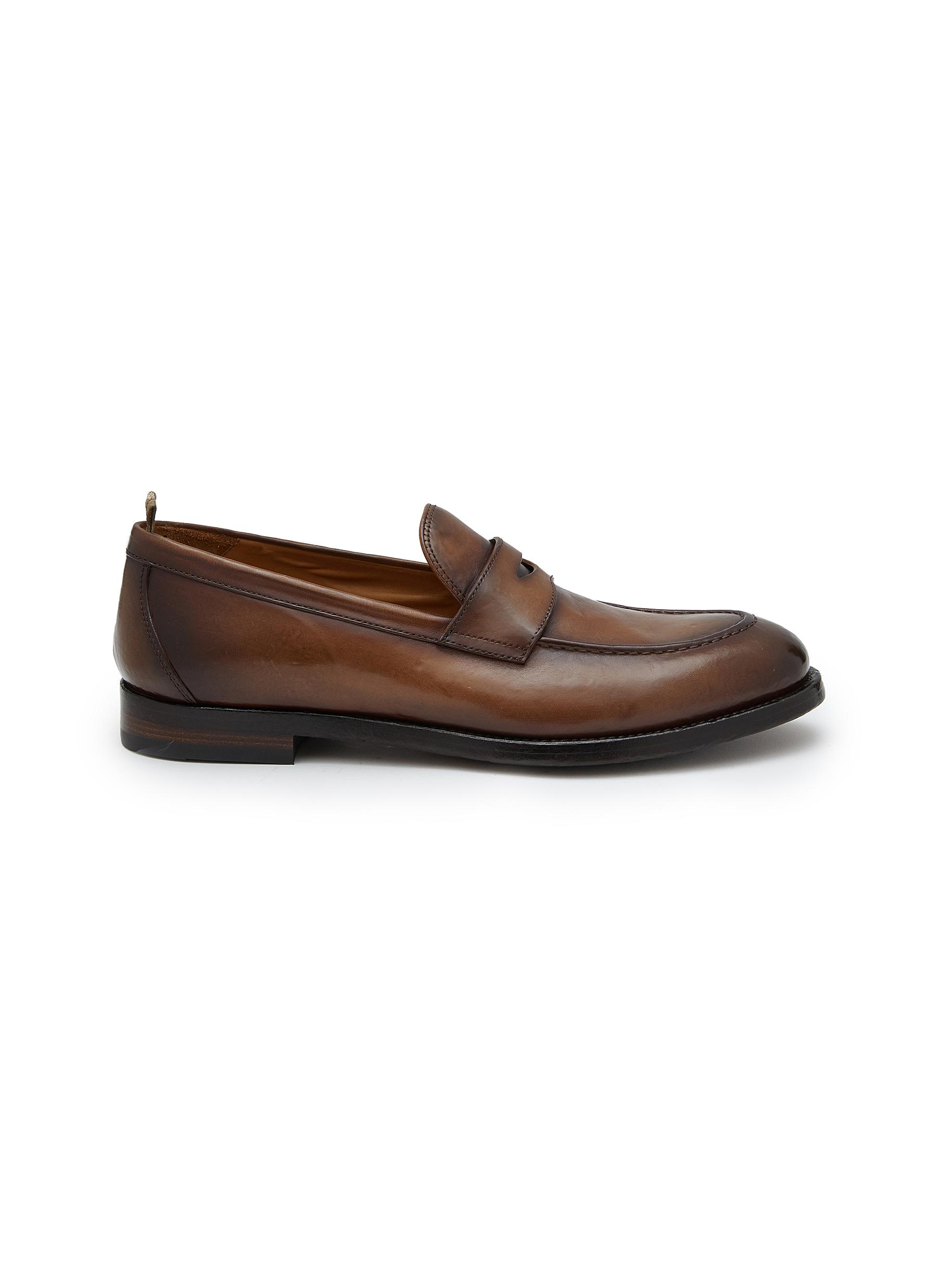 Tulane 002 Leather Penny Loafers