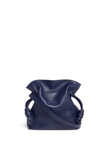 Main View -Click To Enlarge 'Flamenco Knot' small leather tote bag