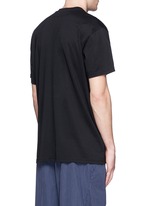Back View -Click To Enlarge Jesus embroidery appliqué T-shirt