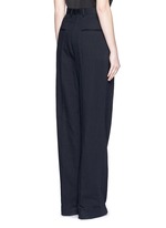 Back View -Click To Enlarge 'Page' cotton-linen pants