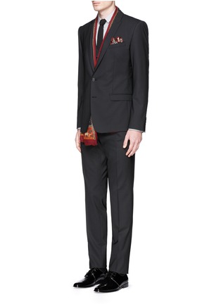 Click To Zoom Dolce & Gabbana - 'Gold' slim fit three piece suit