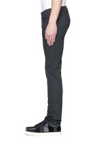 Detail View -Click To Enlarge Garment dyed stretch jeans
