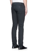 Back View -Click To Enlarge Garment dyed stretch jeans