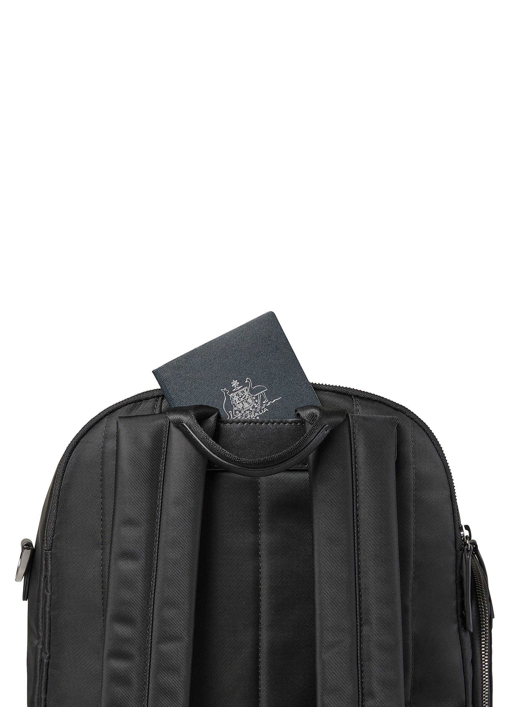CARRY ALL BACKPACK — MIDNIGHT BLACK